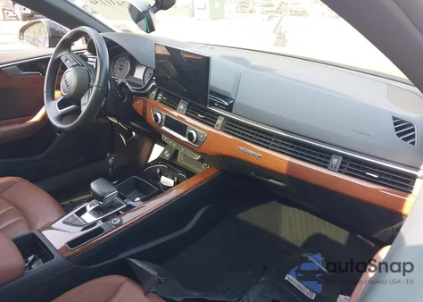 2022 Audi A5 Premium 40 z USA, uszkodzony, nr VIN WAUABCF53NA028277